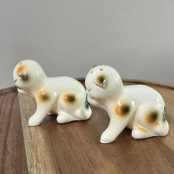Vintage Empress Cat Salt and Pepper Shakers. Made in Japan - Picture 2 of 5